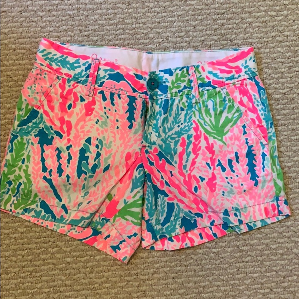 Lilly pulitzer let’s cha cha shorts